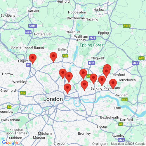 Map of Recent Inspections