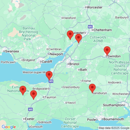 Map of Recent Inspections