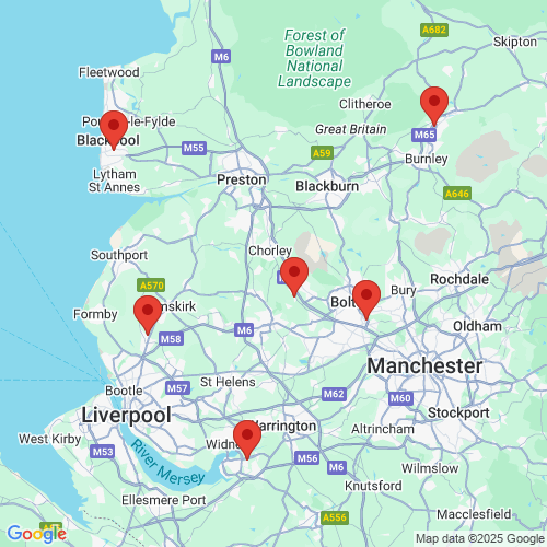 Map of Recent Inspections
