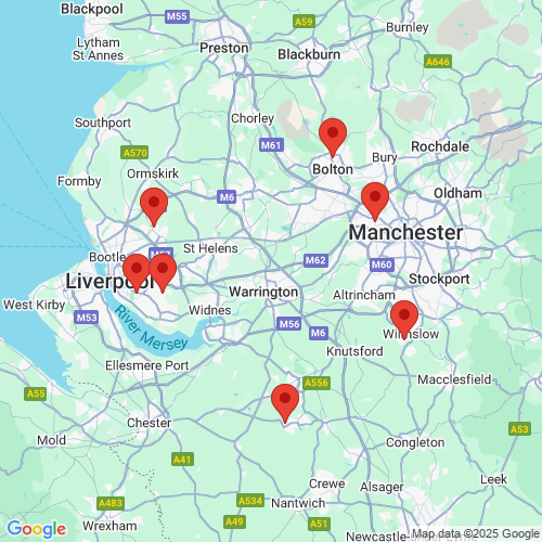Map of Recent Inspections