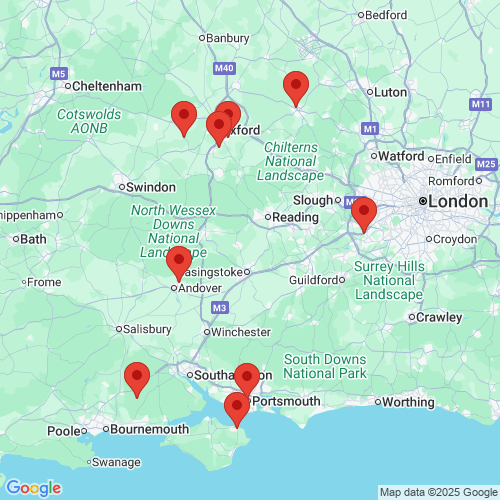 Map of Recent Inspections