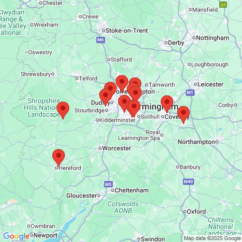 Map of Recent Inspections