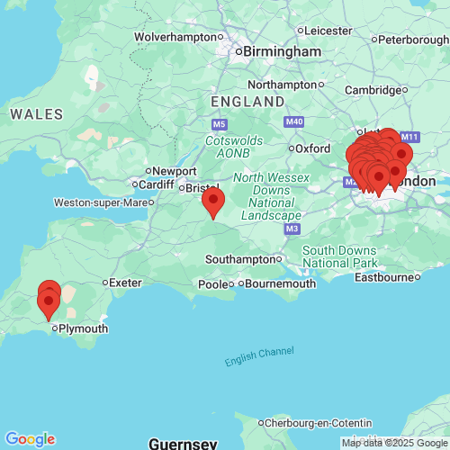 Map of Recent Inspections