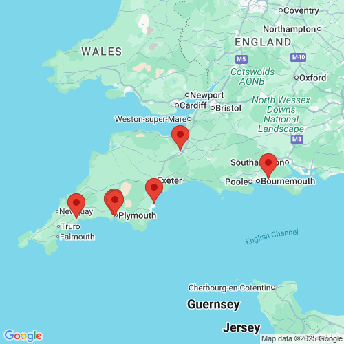 Map of Recent Inspections