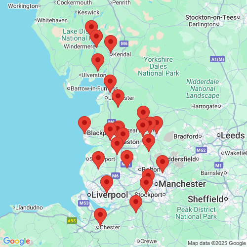 Map of Recent Inspections