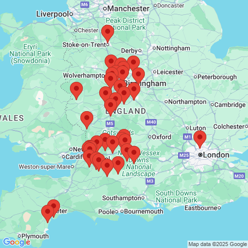 Map of Recent Inspections