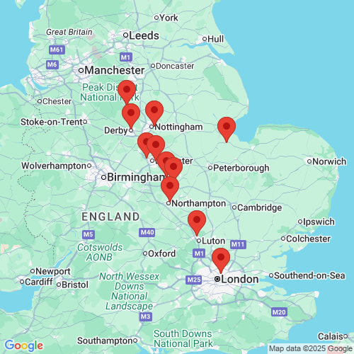 Map of Recent Inspections