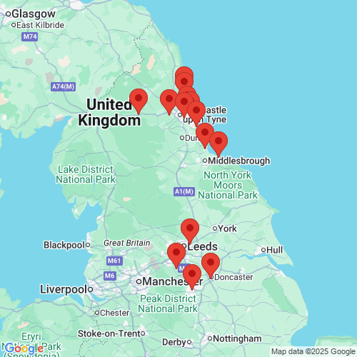 Map of Recent Inspections
