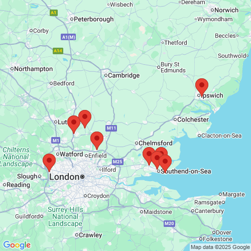 Map of Recent Inspections