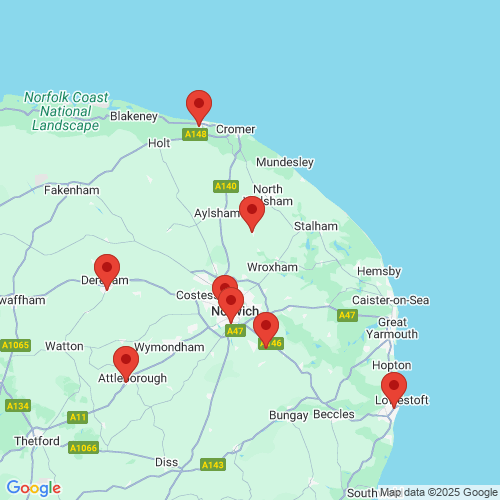 Map of Recent Inspections