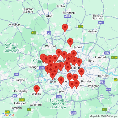 Map of Recent Inspections