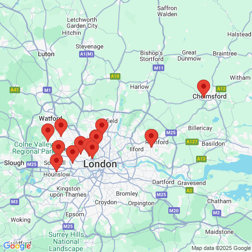 Map of Recent Inspections