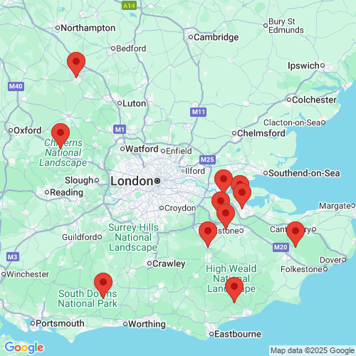 Map of Recent Inspections