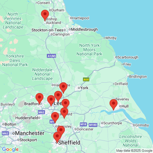 Map of Recent Inspections