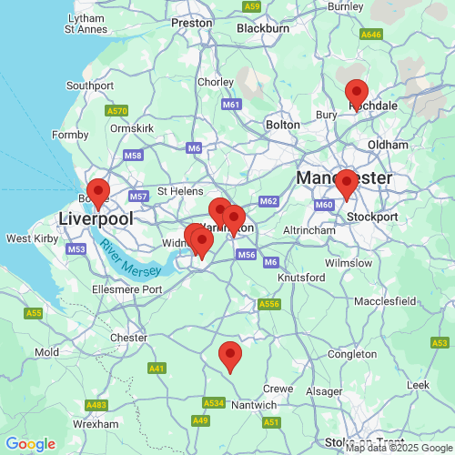 Map of Recent Inspections