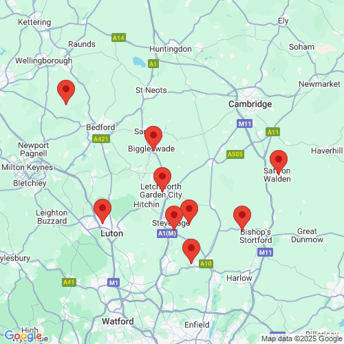 Map of Recent Inspections