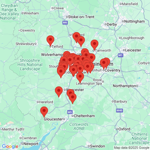 Map of Recent Inspections