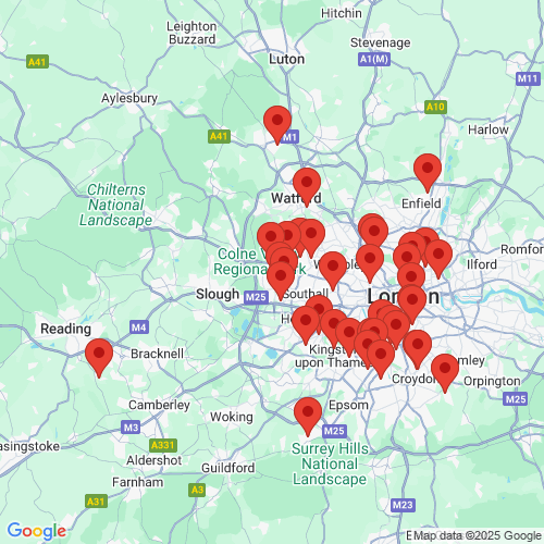 Map of Recent Inspections