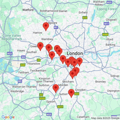 Map of Recent Inspections