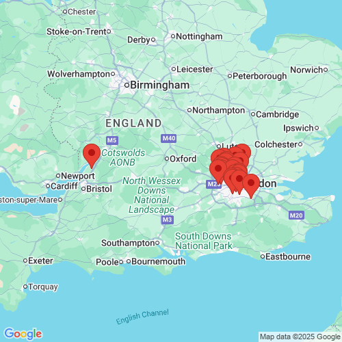 Map of Recent Inspections