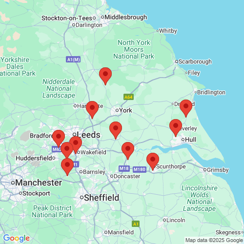 Map of Recent Inspections