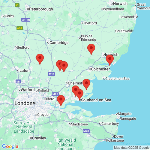 Map of Recent Inspections