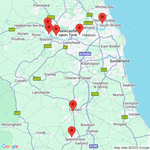 Map of Recent Inspections