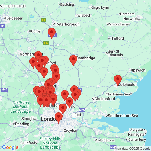 Map of Recent Inspections