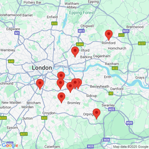 Map of Recent Inspections