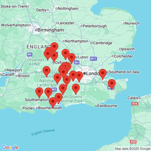 Map of Recent Inspections