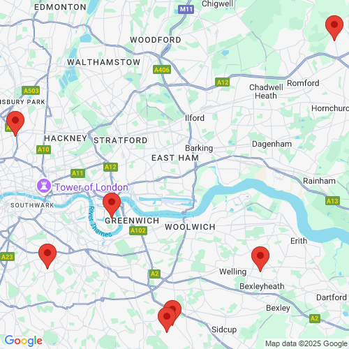 Map of Recent Inspections