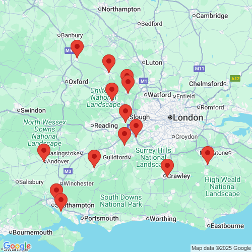 Map of Recent Inspections