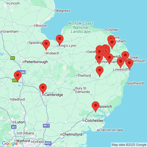 Map of Recent Inspections