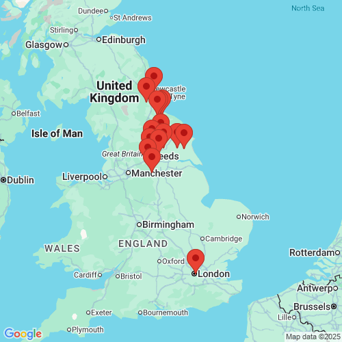 Map of Recent Inspections