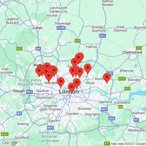 Map of Recent Inspections
