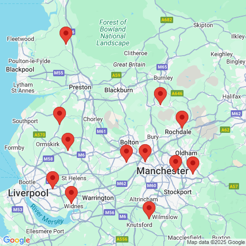 Map of Recent Inspections