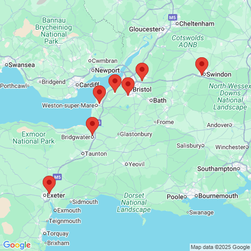 Map of Recent Inspections