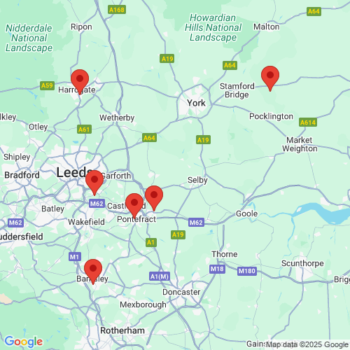 Map of Recent Inspections