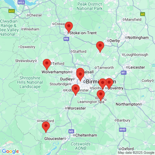 Map of Recent Inspections