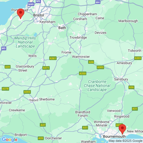 Map of Recent Inspections