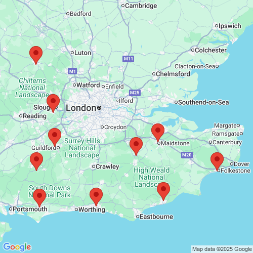 Map of Recent Inspections