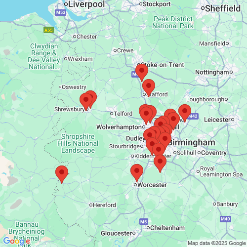 Map of Recent Inspections