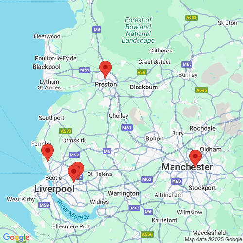 Map of Recent Inspections
