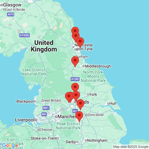 Map of Recent Inspections
