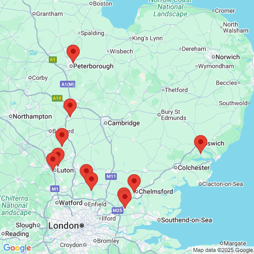 Map of Recent Inspections