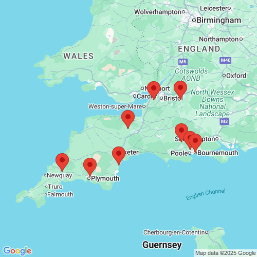 Map of Recent Inspections