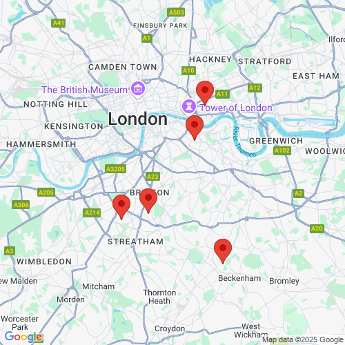 Map of Recent Inspections