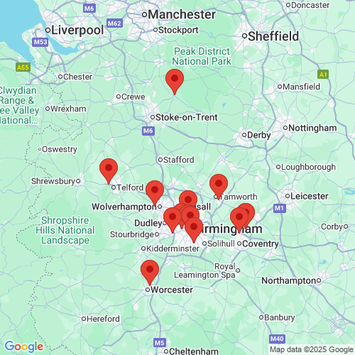 Map of Recent Inspections