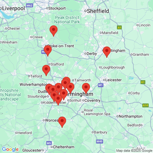 Map of Recent Inspections