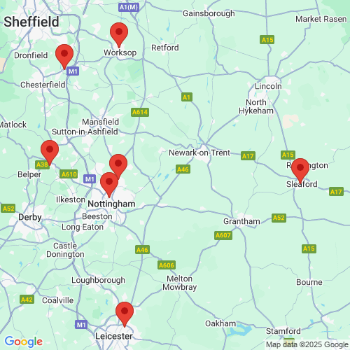 Map of Recent Inspections